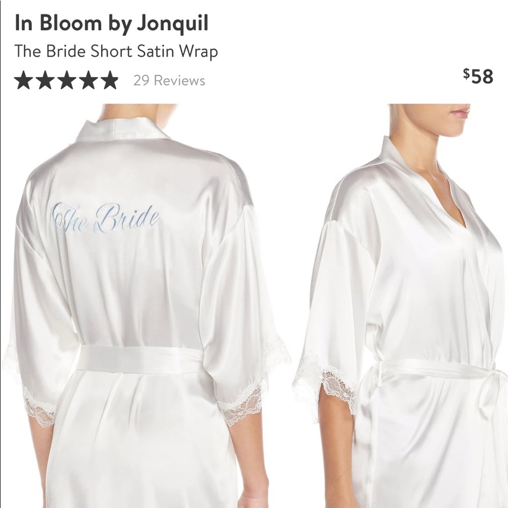 In Bloom Bridal Robe